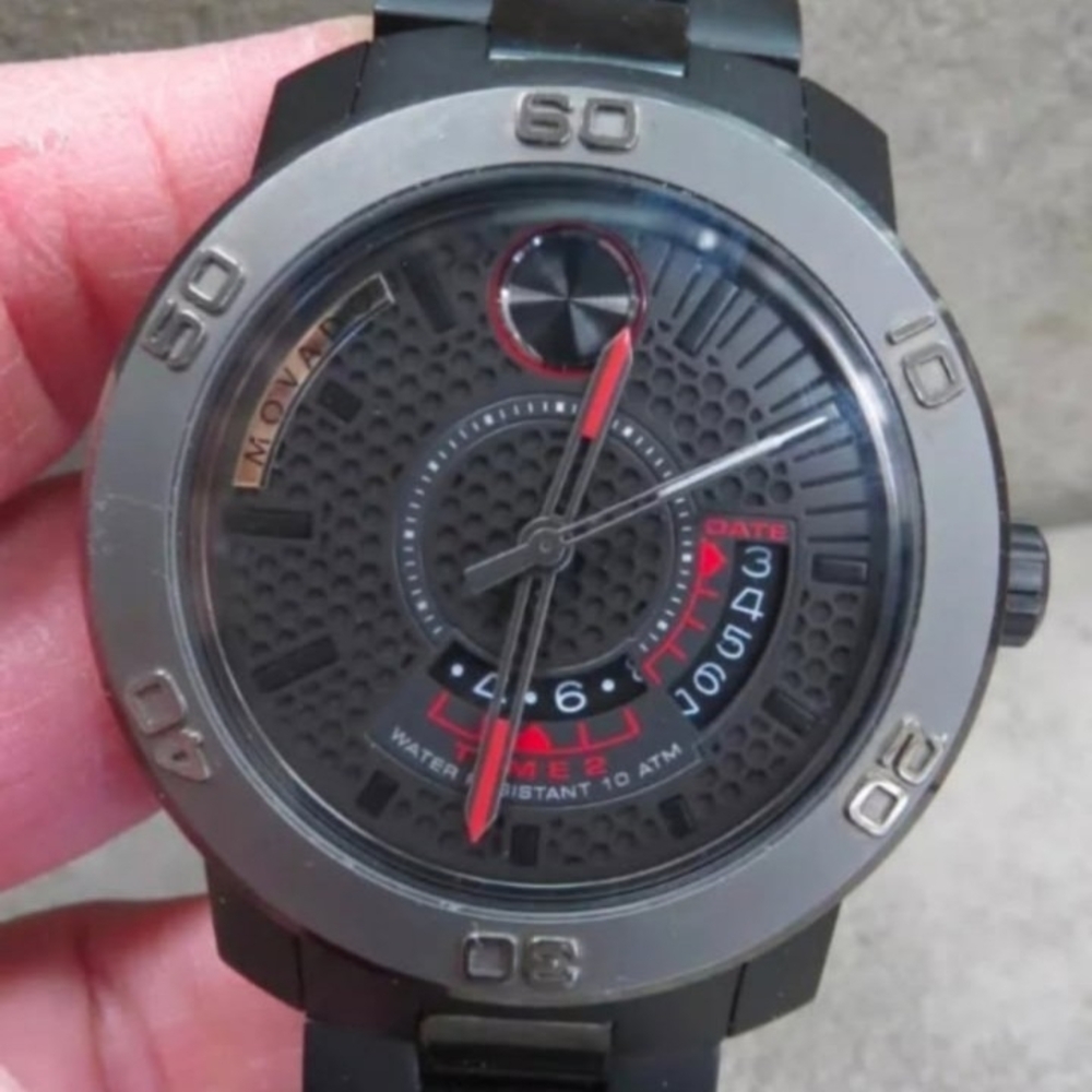 Movado Black and Red Men’s Sport Watch